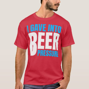 CAMISETA PRESIÓN DE CERVEZA DE BEER HUMOR
