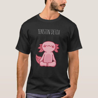 Camiseta Presión de diseño de dragón de YOGA retro curado d