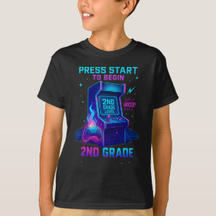 Camiseta Presiona Inicio 2do Grado Jugador Niños Suben Nive
