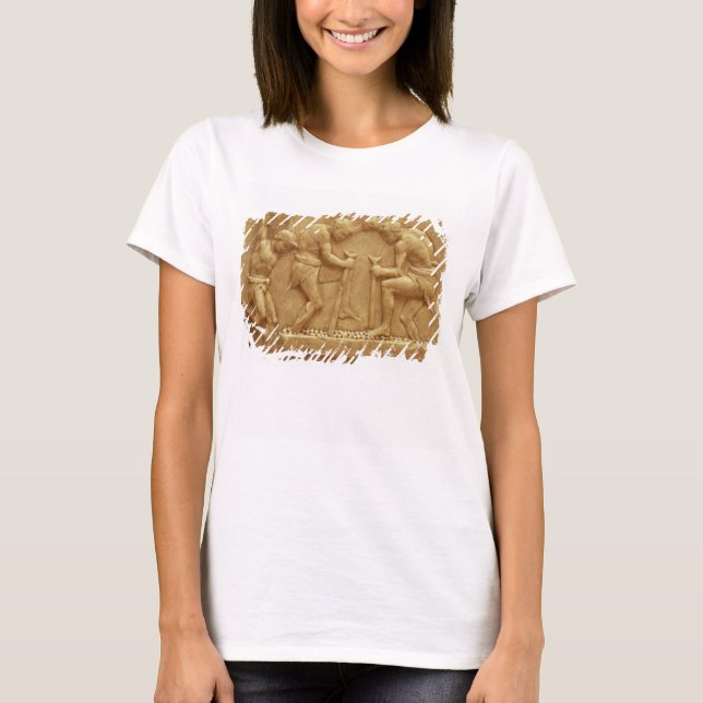 Camiseta Presionando las uvas (mármol) (Anverso)