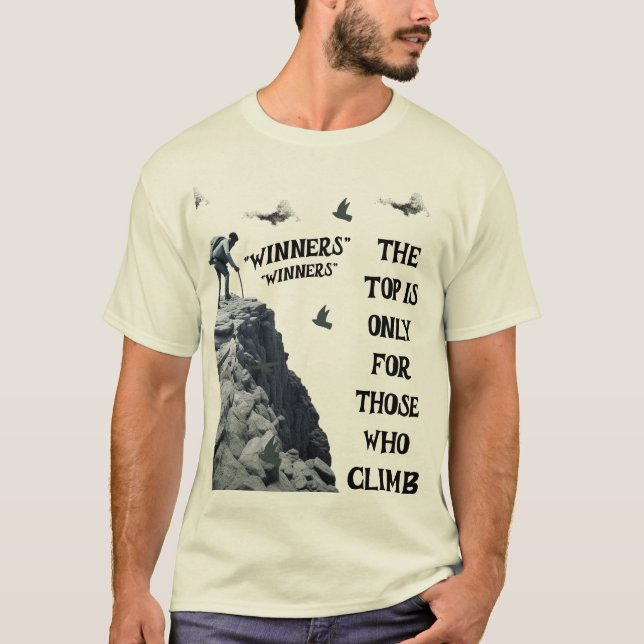 Camiseta presionarse para ir más lejos (Anverso)