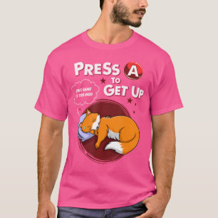 Camiseta Presione A Para Levantar Este Juego Es Demasiado D