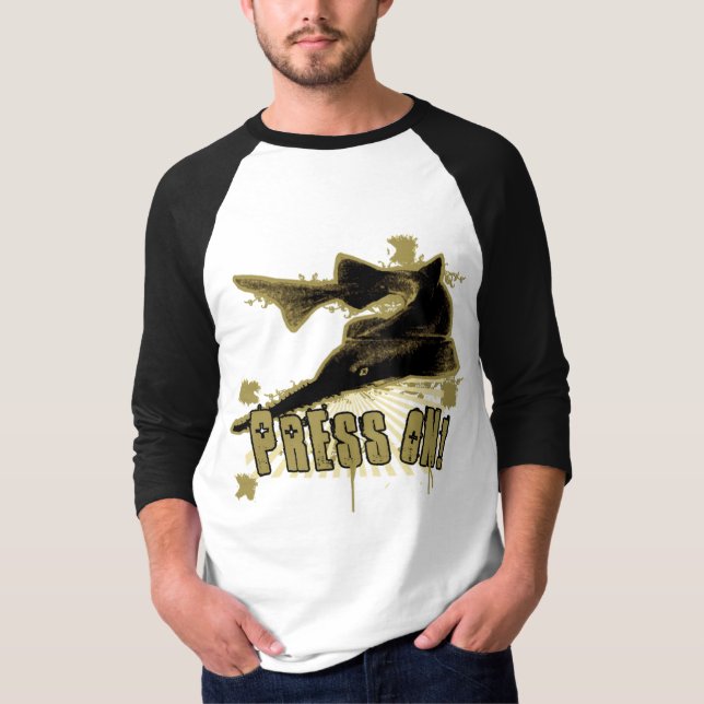 Camiseta Presione sobre (Anverso)