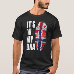 Camiseta Presmi Del Patrimonio De La Bandera Del ADN De La