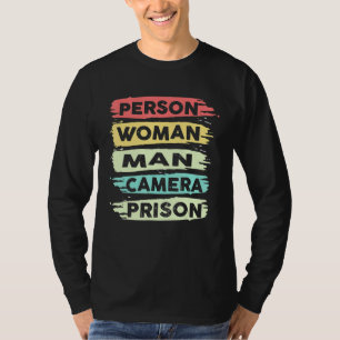 Camiseta Presos de cámara para hombre de mujer 3