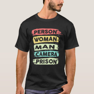 Camiseta Presos de cámara para hombre de mujer 3