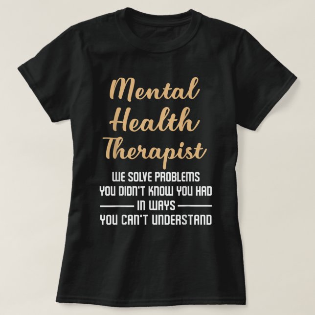 Camiseta Prestación de Consejero de Salud para Enfermedades (Diseño del anverso)