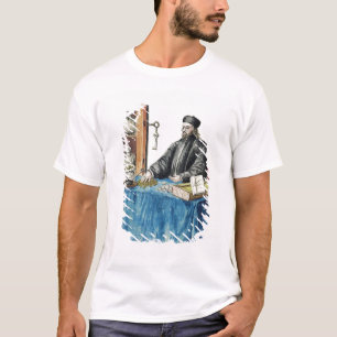 Camiseta Prestamista veneciano, de un libro ilustrado