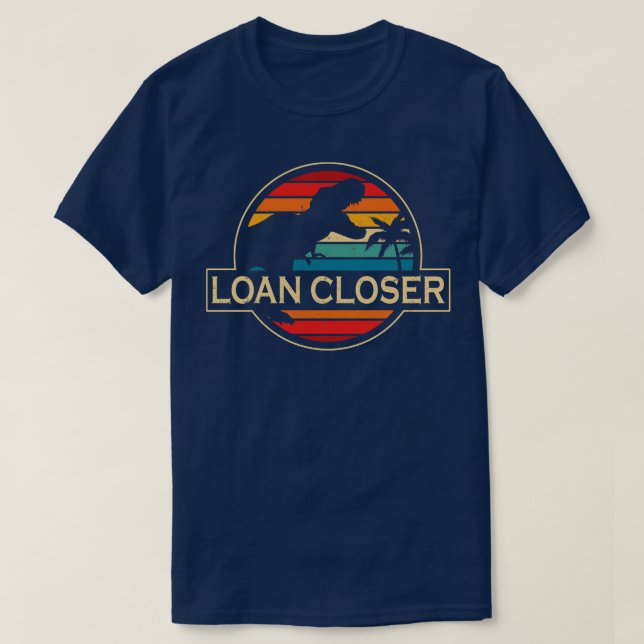 Camiseta Préstamo Dinosaurio más cercano (Diseño del anverso)