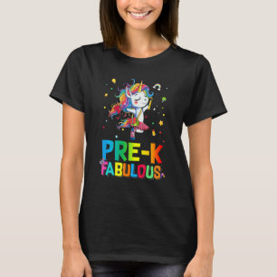 Camiseta Prestar a K Fabulous Ballet Unicorn De Vuelta A La