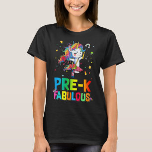 Camiseta Prestar a K Fabulous Ballet Unicorn De Vuelta A La