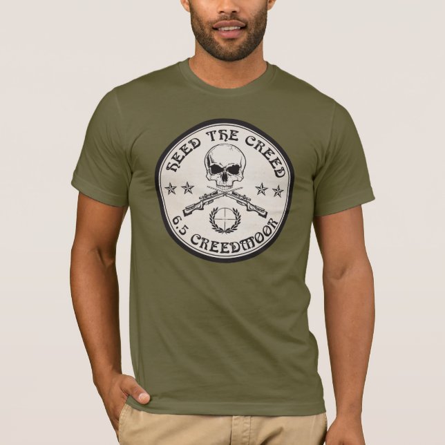 Camiseta Preste atención al credo (Anverso)