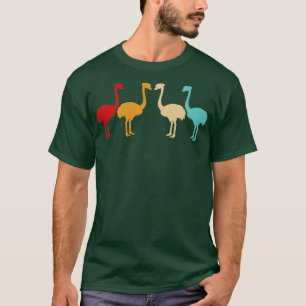Camiseta Presuntamente avestruz animal de ave de África Saf