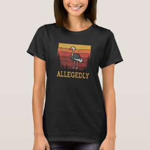 Camiseta Presunto avestruz de abogado para hombres o mujere