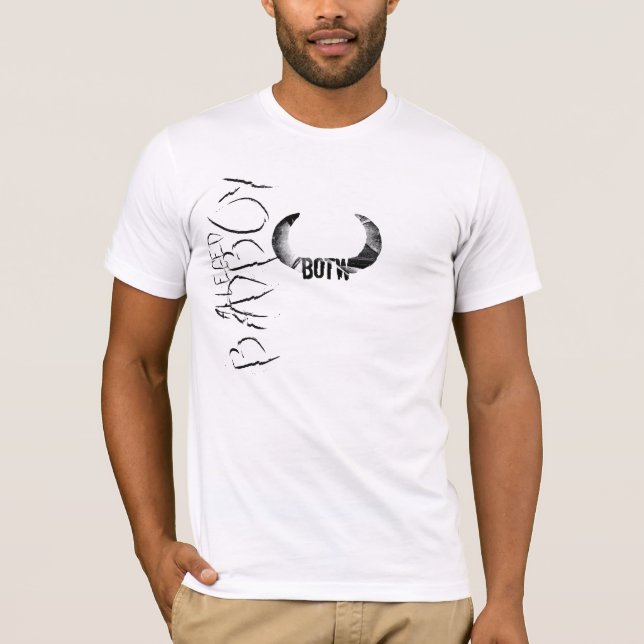 CAMISETA PRESUNTO BADBOY DESTRUYÓ LA MADERA POR BOLA DE MAD (Anverso)