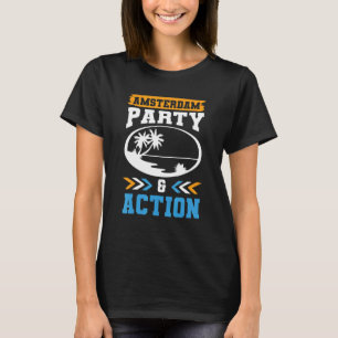Camiseta Presupuesto de vacaciones del equipo de acción Fie