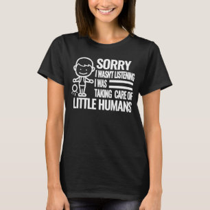 Camiseta presupuesto para la escuela de guardería infantil 
