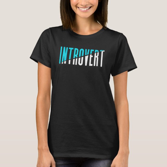 Camiseta Presvert Introvert Introvert Shyness (Anverso)