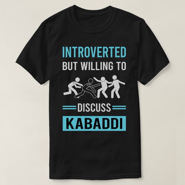Camiseta Presvertido Kabaddi (Diseño del anverso)