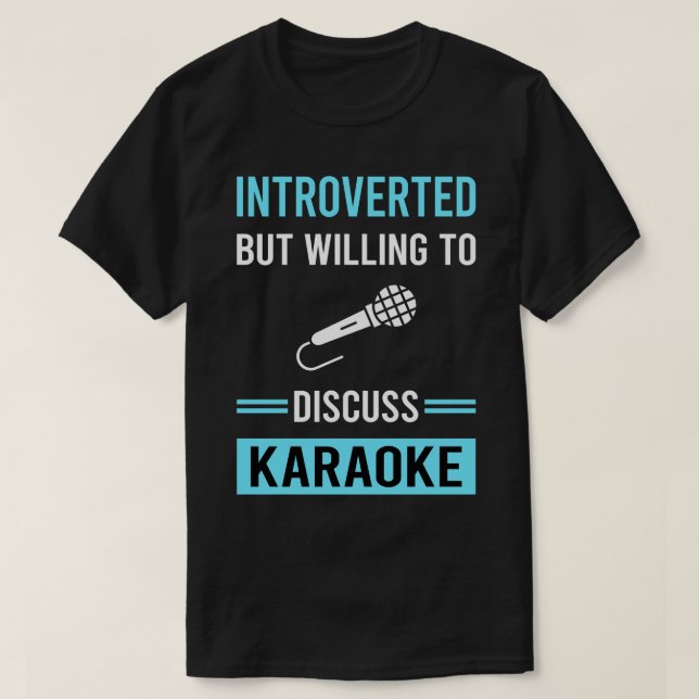 Camiseta Presvertido Karaoke (Diseño del anverso)