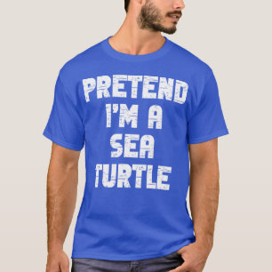 Camiseta Pretend de Halloween SOY Una Tortuga Marina Perezo