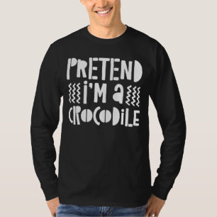 Camiseta Pretend Im A Crocodile Costume Gif
