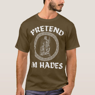 Camiseta Pretend I'm Hades Halloween Costume - Medusa Greek