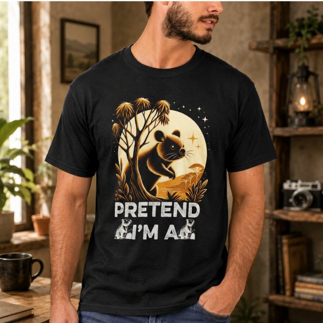 CAMISETA PRETÉNDAME UN WOBATS (PRETEND I'M A WOBATS T-Shirt)