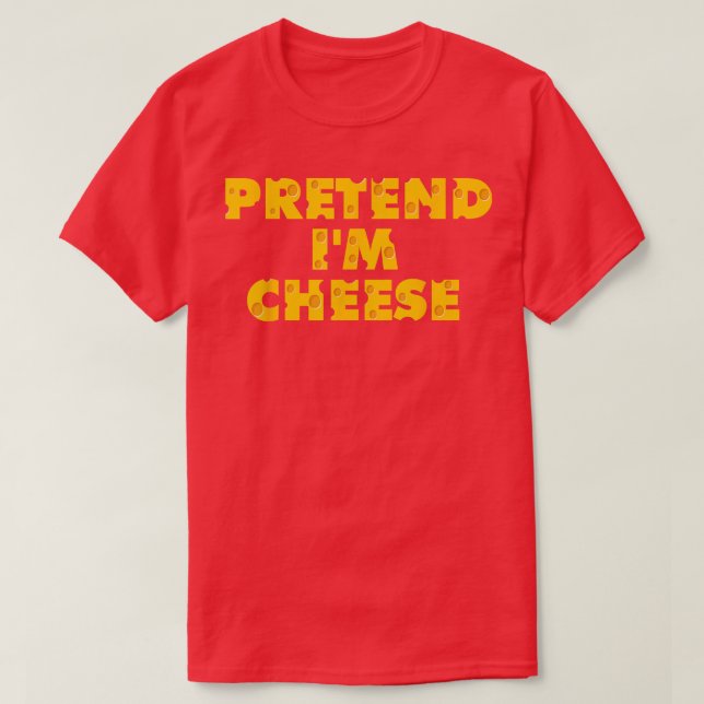 Camiseta Pretendan Que Me Guste El Queso Halloween Leche Le (Diseño del anverso)