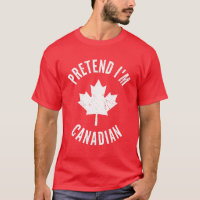 Pretende que soy el Día de Canadá Halloween canadi