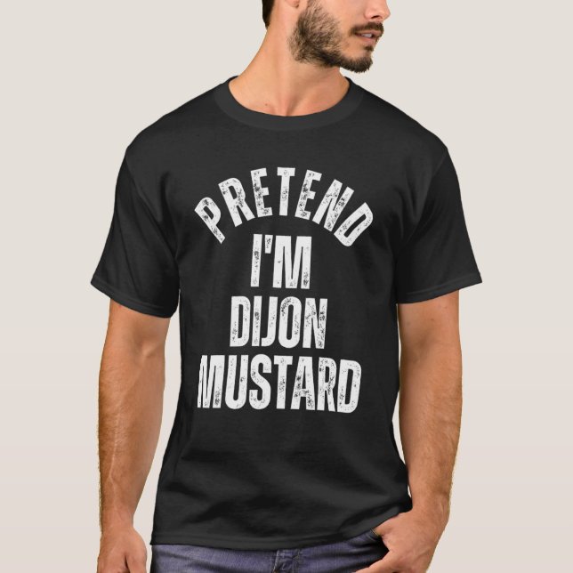 Camiseta Pretende que soy el traje de Halloween de Dijon Mu (Anverso)