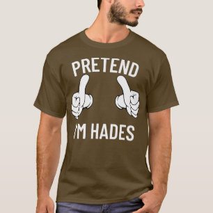 Camiseta Pretende que soy Hades Halloween Costume Medusa Gr