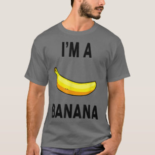 Camiseta Pretende que soy un banano vestido Halloween Yel