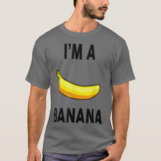 Camiseta Pretende que soy un banano vestido Halloween Yel