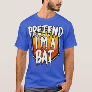 Camiseta Pretende Que Soy Un Bat Halloween 2021 Parejas De 