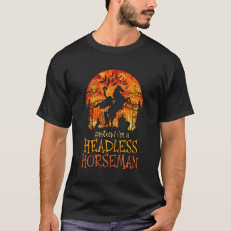 Camiseta Pretende Que Soy Un Caballo Sin Cabeza De Calabaza
