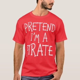 Camiseta Pretende que soy un chico de Halloween con disfrac