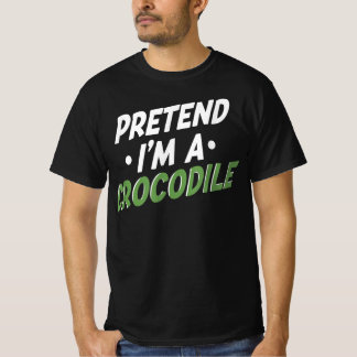 Camiseta Pretende Que Soy Un Cocodrilo Alligator Lover Rept