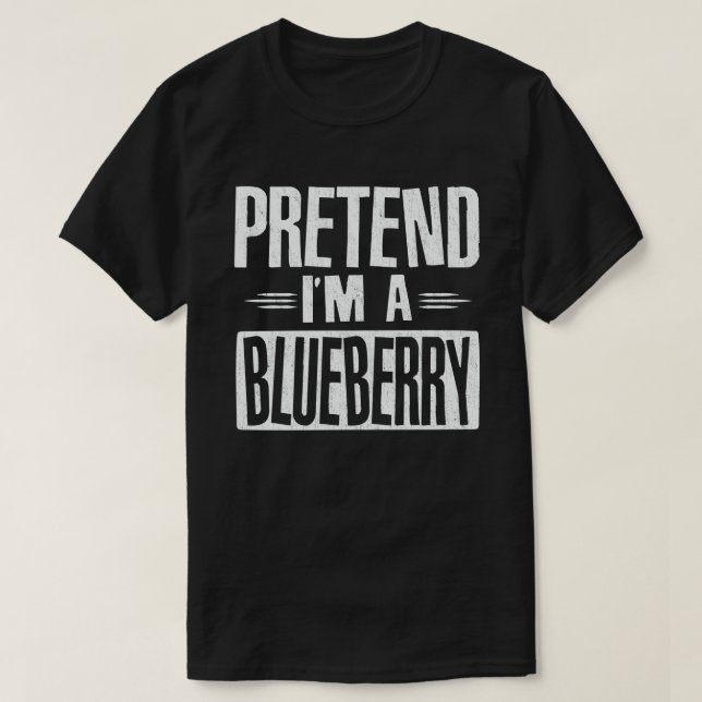 Camiseta Pretende que soy un disfraz de Halloween con aránd (Diseño del anverso)