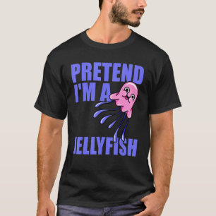 Camiseta Pretende que soy un disfraz de Halloween con medus