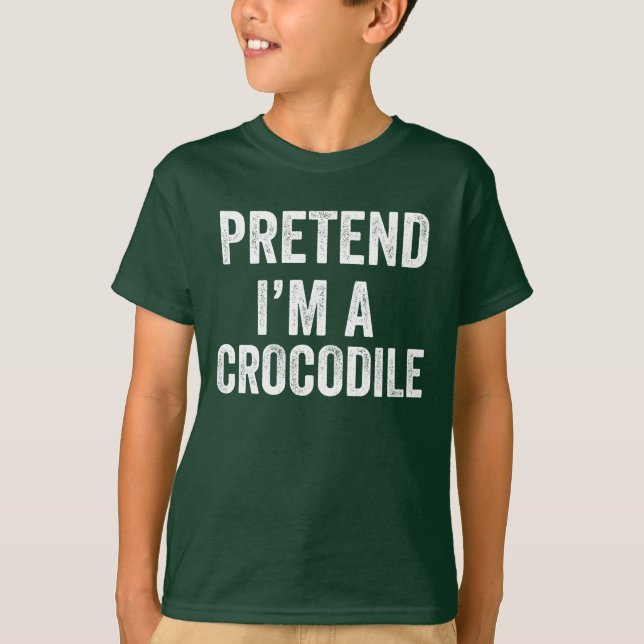 Camiseta Pretende que soy un disfraz de Halloween divertido (Anverso)