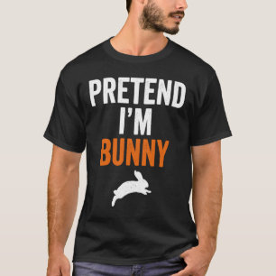 Camiseta Pretende que soy un disfraz de Halloween para cone