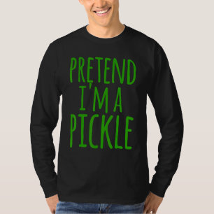 Camiseta Pretende Que Soy Un Disfraz De Pollo Halloween Laz