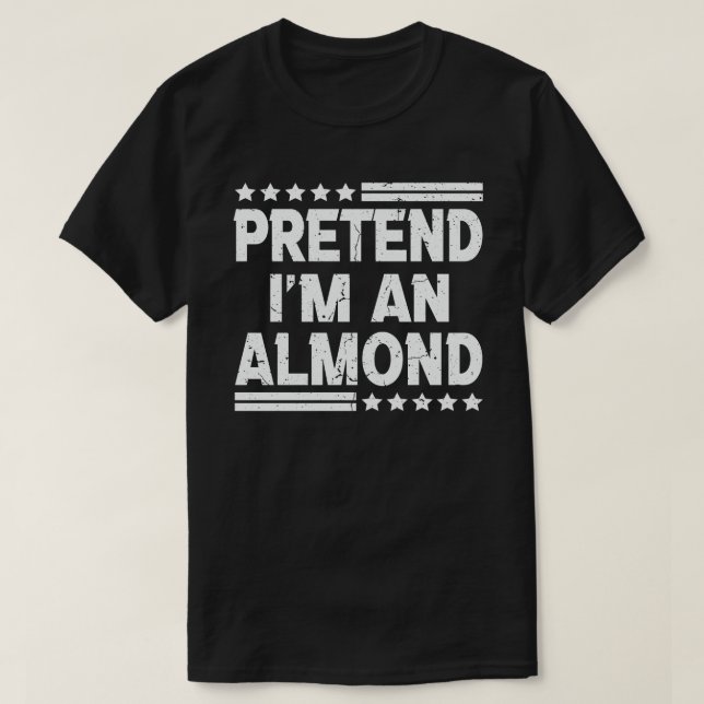 Camiseta Pretende que soy un disfraz fácil de Halloween par (Diseño del anverso)
