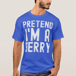 Camiseta Pretende que soy un disfraz perezoso de Halloween