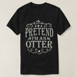 Camiseta Pretende que soy un disfraz perezoso de Halloween