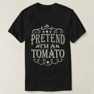 Camiseta Pretende que soy un disfraz perezoso de Halloween 