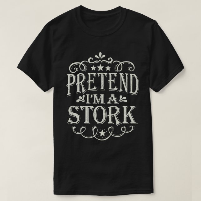 Camiseta Pretende que soy un disfraz perezoso de Halloween (Diseño del anverso)