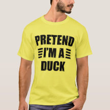 Pretende Que Soy Un Duck Costume Halloween Lazy