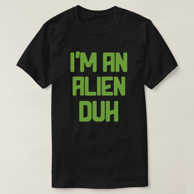 Camiseta Pretende que soy un Fiesta de disfraces de Hallowe (Diseño del anverso)